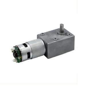 Wholesale Faradyi Customized 12V 24V High Torque Brush Motor Turbo Worm Gear Motor Speed Control Motor from china suppliers