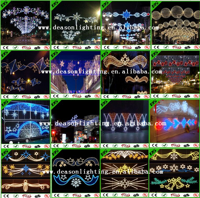 led holiday skylines decorative LED outdoor street decoration