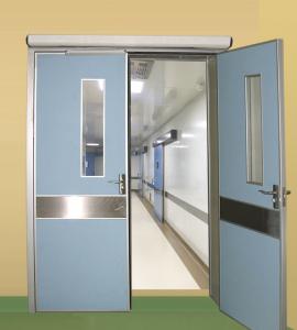 Wholesale Hygienic HPL Pharmaceutical Clean Room Door , Operating Room Doors Encircle Frame from china suppliers