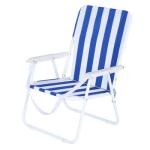 Lawn Beach Chair, Portable Aluminum Dual-Purpose 5-Position Adjustable Durable