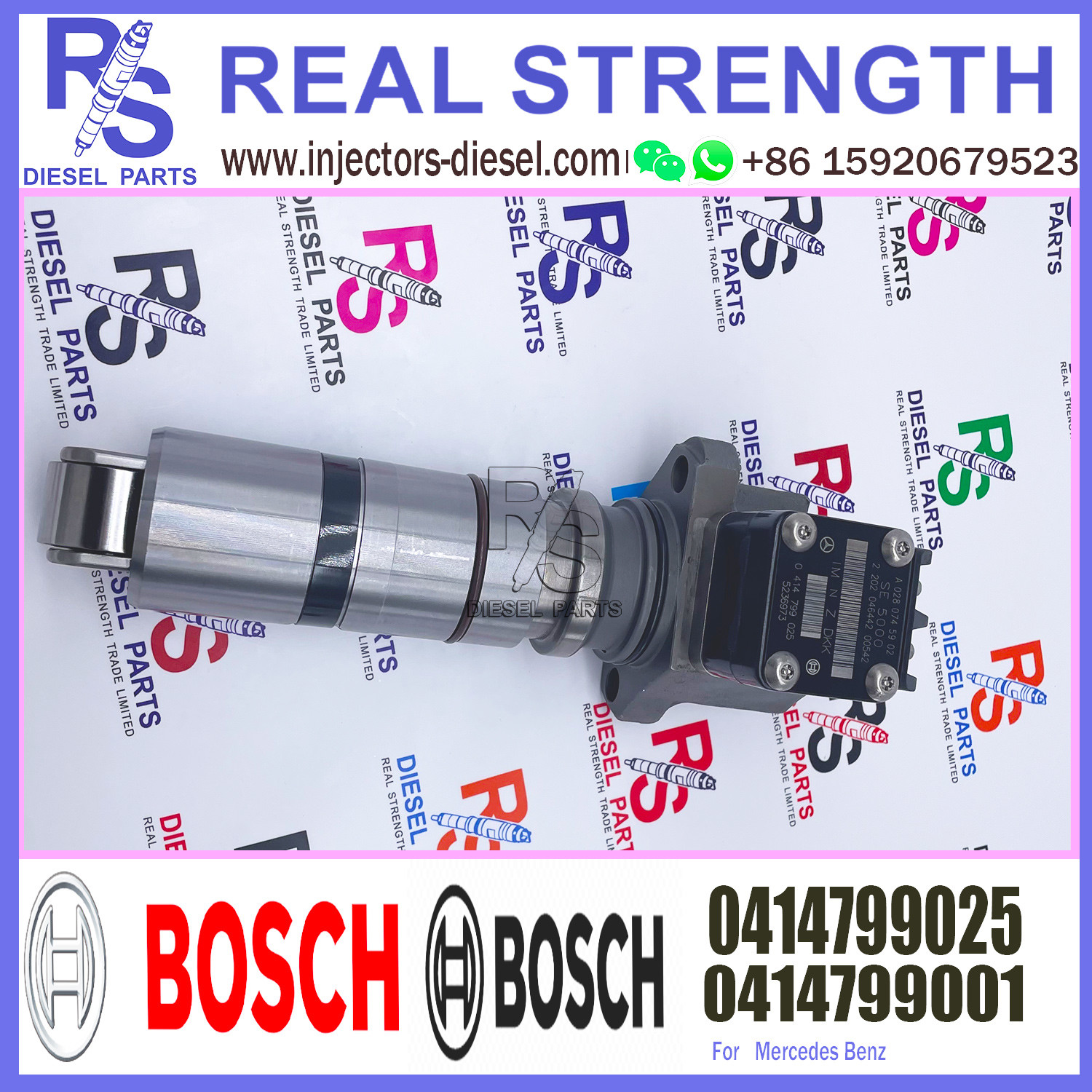 Hot Sale Fuel Injector 0414799005 0414799001 0414799025 For Mercedes Benz