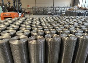 Wholesale 2''-4'' Bright Stainless Steel Welded Wire Mesh Rolls For Construction And Industrial from china suppliers