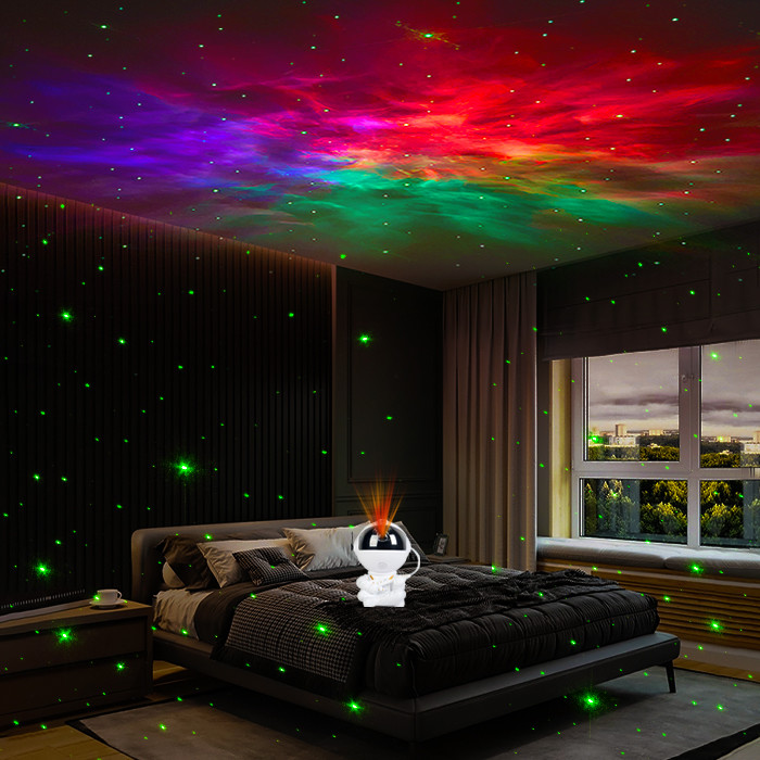 Multicolor Galaxy Space Star Projector Durable ABS PVC Material