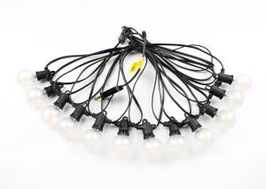 Wholesale Outdoor IP65 Waterproof E12 15m Clear G40 Bulb String Lights from china suppliers