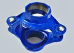 DIN2950 12inch Blue Grooved Mechanical Tee / Sprinkler Pipe Connectors