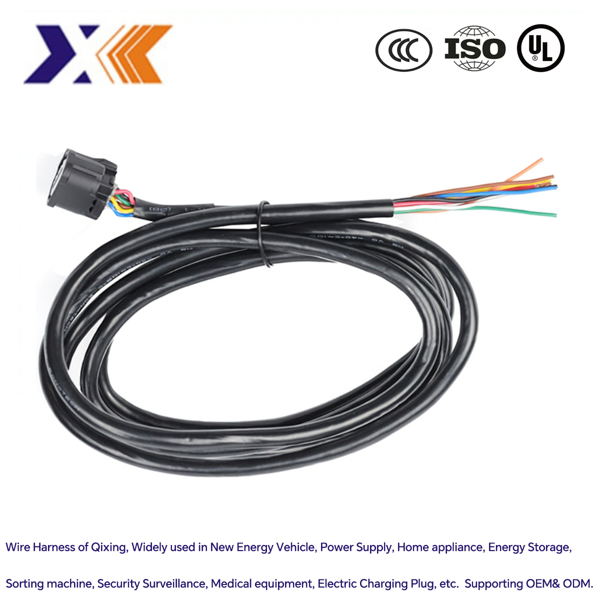 Industrial Control Wiring Harness for Customized Design of Engineering Equipment