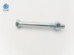 DIN931 Zinc Plated Carbon Steel Hex Head Bolt Grade 4.8