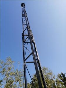 Wholesale Aluminum Hand Winch 15M 8 Sections Telescoping Antenna Tower from china suppliers