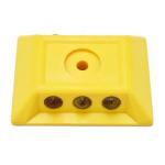 IP68 Certified Square Plastic Road Stud for Road Safety Reflective Tape 10cm