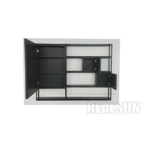 Wholesale European Style Wall Mounted Modern Bathroom Vanity Cabinets With Tempered Mirror from china suppliers