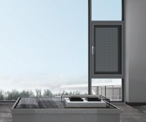 Wholesale Powder Coated Inward Opening Aluminium Windows With Double Glazed from china suppliers
