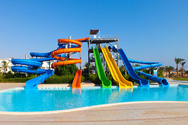 Holiday Resort Family Water Slide Fiberglass Pool Slide For Theme water park