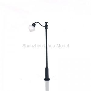 metal lamppost 1:150steel light post,scale yard lamps,metal lights,model