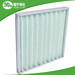 Pleat Pre Air Filter Compact Air Purifier Pre Filter With Aluminum Frame