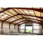 Aluminum Alloy Window Prefabricated Warehouse Farm for Steel Beams Pig House