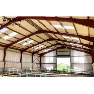 Wholesale ISO9001 2008/CE/BV Certified Steel Farming House for Livestock Farming and Poultry from china suppliers