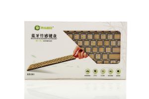 Wholesale cheap bamboo wireless bluetooth keyboard from china suppliers