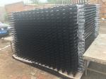Customized Black Zinc Steel Metal Garrison Fence Panels Maintenance Free
