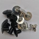 Universal Quarter Turn Dzus Sprint Car Dome Head Aluminum Buttons For Replace
