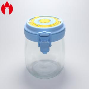 Wholesale Customized 500ml 1000ml Glass Bottle Jar With Plastic Cap from china suppliers