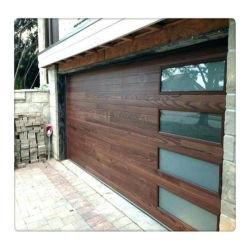 Insulated Exterior / Interior industrial sectional doors Double Tempered