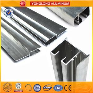 Wholesale Anodized Silver 6063 Aluminum Window Frame Profile Corrosion - Resistant from china suppliers
