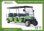 Steel Chassis AC Controller 48V Electric Sightseeing Car With 11 Seater