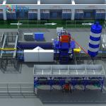 High Efficiency Low Cost Concrete Fence Panel Production Line Wet Cast Equipment