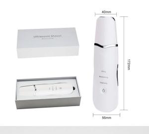 Wholesale Rechargeable Facial Scrubber Machine , Ultrasonic Face Scrubber Spatula from china suppliers