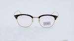 Retro plain glass spectacles Clear Lens Titanium round Frame 50MM light weight