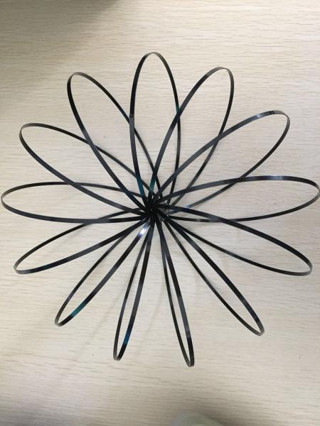 Stainless Steel Material Toroflux Flow Rings Creative Decompression Magic