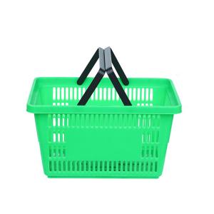 Wholesale Plastic PP Stackable Shopping Basket For Supermarket 35L from china suppliers