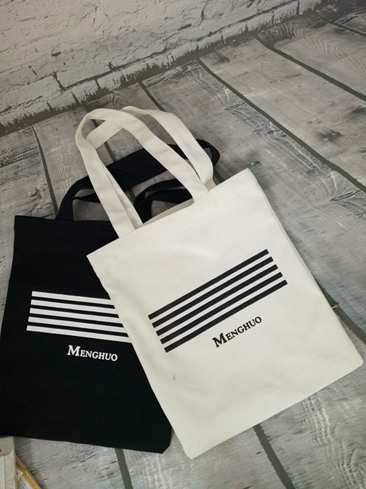 Factory price high quality 6oz 8oz 10oz 12oz canvas shopping bag cotton tote reusable handbag kids school bag