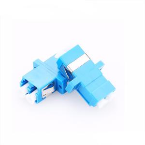 Wholesale FTTH Single Mode Fiber Optic Adapter , LC Duplex Adapter 60 ° Incidence Angle from china suppliers