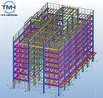 High Rise 350 Tons Customized Steel Framed Metal Car Parking