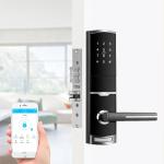 Zinc Alloy Password Door Locks 4AA Alkaline Pin Code Electronic DC6V