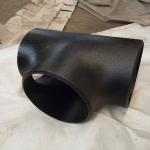 Certified Carbon Steel Butt Welded Pipe Fitting Tees Eased For SCH20-SCH160
