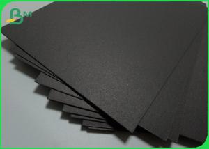 China Virgin Pulp Black Cardstock Paper For Crafts 8.5 X 11 Inch Sheets on sale