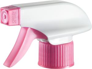 Wholesale White/Pink Color 28mm 0.85cc Dosage Trigger Pump Sprayer from china suppliers