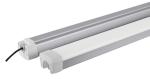Supermarket Waterproof LED Batten Light AC85 - 265V Input Voltage 0.9 PF