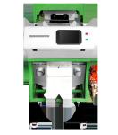 220V 50HZ Optical Color Sorter , High Resolution CCD Color Sorter Machine