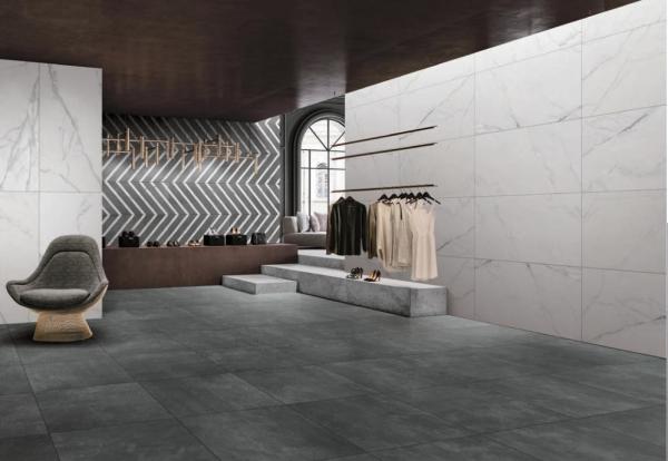 Building Material Modern Porcelain Tile For Shopping Mall Floor 600x600 Mm Size
