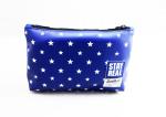 Personalized Wholesale zipper pouch cotton bag canvas makeup pencil pen case