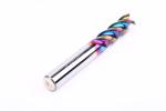 DLC Coating Tungsten Steel Aluminum End Mill With Center Cutting