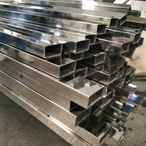 Wholesale 201 321 410 Stainless Steel Square Tube 8K 2D Polished Stainless Steel Pipe DIN EN from china suppliers
