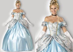 Wholesale 4 Pcs Princess Halloween Costumes Enchanting Princess Dress 1053 For Party Carnival from china suppliers