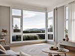 ODM Custom Made Aluminium Windows Windproof Modern Casement Windows