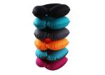 Polyester Inflatable Neck Pillow , Wear Resistance Inflatable Flight Pillow