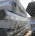 Zinc Coated Pre-Galvanized Round Steel Pipe ASTM A0252 Cold Drawn Welded