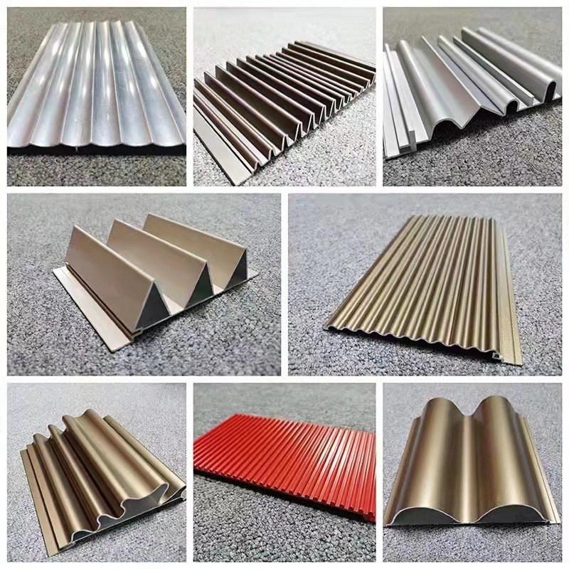 Corrugated 3D Decorative Aluminum Wall Panel For Exterior Background